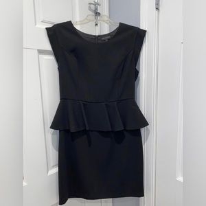 Short Black Peplum Dress (LBD)
